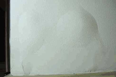 墙体受潮、发霉起鼓,如何运用防水涂料来处理? 防水涂料,水泥基渗透结晶防水涂料,防水材料,朗凯奇,防水堵漏,墙体发霉