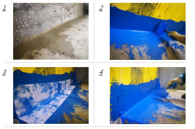 想要防水涂料施工做的好,阴阳角得做加强处理! 防水涂料施工,防水材料,朗凯奇防水,防水施工,防水层,阴阳角,防水加强处理,防水堵漏,家装防水涂料