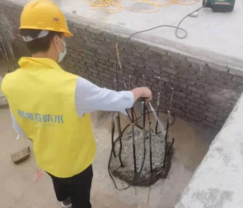 标准化施工工艺,地下防水工程之桩头处理方法 地下防水工程,防水涂料,防水材料,防水施工,朗凯奇