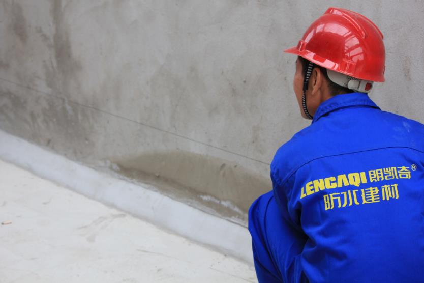 混凝土防水涂料施工,基面处理,防水材料施工,朗凯奇