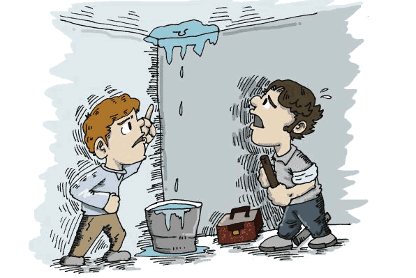 房屋漏水检测,掌握正确方法避免渗漏水 聚合物防水涂料,防水材料,朗凯奇防水,防水施工,防水补漏,防水堵漏,朗凯奇