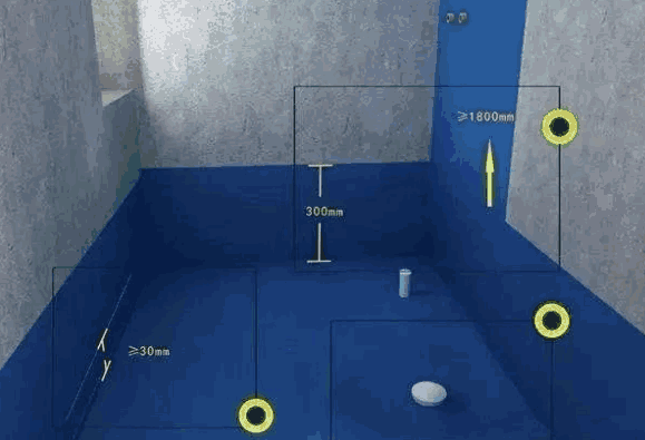 卫生间防水高度,决定了渗漏的关键 卫生间防水高度,防水堵漏规范,防水补漏,朗凯奇防水怎么样,防水涂料,防水材料厂家