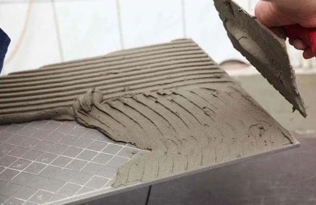 瓷砖胶施工